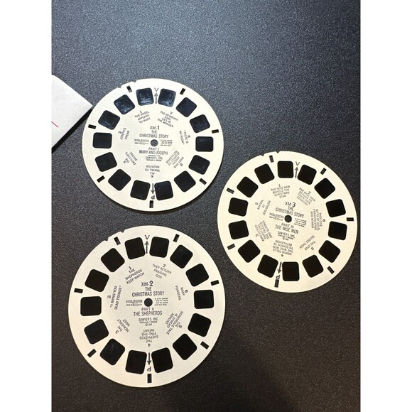 1948 View-Master The Christmas Story 3-Reel Set B383 - Picture 5 of 9